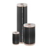 Folia grzewcza na podczerwień MISSION AIR Black Silver PTC 160W/m2 12m² szer. 50cm + regulator Taurus Czarny Zawartość zestawu 1 x rurka ochronna o długości 2.5 m do podłogowego czujnika temperatury