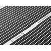 Folia grzewcza na podczerwień MISSION AIR Black Silver PTC 160W/m2 5m² szer. 100cm + regulator Taurus Czarny Zawartość zestawu 1 x podłogowy czujnik temperatury NTC