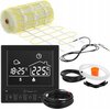 Mata grzewcza pod płytki MISSION AIR MA-160W/m² 12m² (24mb x 50cm) + regulator Taurus Czarny