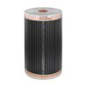 Folia grzewcza na podczerwień MISSION AIR Black Silver PTC 160W/m2 1.5m² szer. 50cm + regulator Taurus Czarny Załączona dokumentacja Karta gwarancyjna