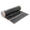 Folia grzewcza na podczerwień MISSION AIR Black Silver PTC 160W-m2 28m² szer. 100cm + regulator Taurus Czarny Gwarancja 24 miesiące na regulator