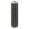 Folia grzewcza na podczerwień MISSION AIR Black Silver PTC 160W-m2 28m² szer. 100cm + regulator Taurus Czarny Zawartość zestawu 1 x łuk prowadzący
