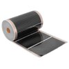 Folia grzewcza na podczerwień MISSION AIR Black Silver PTC 160W/m2 22m² szer. 50cm + regulator Taurus Czarny Zawartość zestawu 1 x rurka ochronna o długości 2.5 m do podłogowego czujnika temperatury