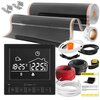 Folia grzewcza MISSION AIR Black Silver PTC 160W 14m² (28mb x 100cm) + Regulator Taurus Czarny