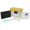 Folia grzewcza na podczerwień MISSION AIR Black Gold PTC 160W/m2 5m² szer. 100cm + regulator Gemini Czarny Wi-Fi Zawartość zestawu Peszel karbowany ochronny o długości 2 m do przewodów zasilających