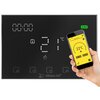 Folia grzewcza na podczerwień MISSION AIR Black Gold PTC 160W/m2 5m² szer. 100cm + regulator Gemini Czarny Wi-Fi Zawartość zestawu Przewody zasilające 2,5 mm² w dwóch kolorach