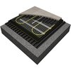 Mata grzewcza pod płytki MISSION AIR MA-160W/m² 0.5m² (1mb x 50cm) + regulator Taurus Czarny Załączona dokumentacja Instrukcja obsługi w języku polskim