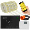 Mata grzewcza pod płytki MISSION AIR MA-160W/m² 18m² (36mb x 50cm) + regulator Gemini Czarny WiFi