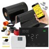 Folia grzewcza na podczerwień MISSION AIR Black Gold PTC 160W 16m2 (32mb x 50cm) + regulator Gemini Czarny WiFi