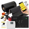Folia grzewcza na podczerwień MISSION AIR Black Gold PTC 160W/m² 7m² szer. 50cm + regulator Gemini Czarny WiFi
