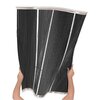 Folia grzewcza na podczerwień MISSION AIR Black Silver PTC 160W-m2 28m² szer. 100cm + regulator Leo Czarny WiFi Zawartość zestawu 1 x folia grzewcza 2800 x 100 cm
