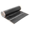 Folia grzewcza na podczerwień MISSION AIR Black Silver PTC 160W/m2 24m² szer. 100cm + regulator Gemini Biały Wi-Fi Załączona dokumentacja Karta gwarancyjna