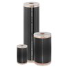 Folia grzewcza na podczerwień MISSION AIR Black Silver PTC 160W-m2 28m² szer. 100cm + regulator Leo Biały WiFi Zawartość zestawu 1 x podłogowy czujnik temperatury NTC