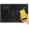 Folia grzewcza na podczerwień MISSION AIR Black Silver PTC 160W/m² 14m² szer. 100cm + regulator Gemini Czarny Wi-Fi Zawartość zestawu Przewody zasilające 2,5 mm² w dwóch kolorach