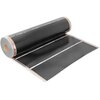 Folia grzewcza na podczerwień MISSION AIR Black Silver PTC 160W/m² 20m² szer. 100cm + regulator Leo Biały Wi-Fi Gwarancja 24 miesiące na regulator