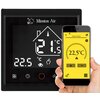 Folia grzewcza na podczerwień MISSION AIR Black Silver PTC 160W/m2 20m2 szer. 100cm + regulator Libra Czarny Wi-Fi Gwarancja 24 miesiące na regulator