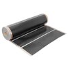 Folia grzewcza pod panele MISSION AIR MAL-160 W/m2 Black Silver 12m2 (12m x 100cm) + regulator Gemini Biały Wi-Fi Gwarancja 24 miesiące na regulator