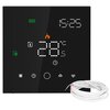 Folia grzewcza na podczerwień MISSION AIR Black Silver PTC 160W/m2 8m2 szer. 100cm + regulator Leo Czarny Wi-Fi Gwarancja 24 miesiące na regulator