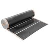 Folia grzewcza na podczerwień MISSION AIR Black Silver PTC 160W/m2 8m2 szer. 100cm + regulator Libra Czarny Wi-Fi Zawartość zestawu 1 x folia grzewcza 800 x 100 cm