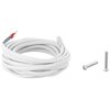 Folia grzewcza na podczerwień MISSION AIR 160 W/m2 Black Silver 5 m2 (5 m x 100 cm) + Regulator Leo Biały WiFi Zawartość zestawu Przewody zasilające 2,5 mm² w dwóch kolorach