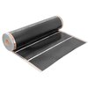 Folia grzewcza na podczerwień MISSION AIR Black Silver PTC 160W/m2 22m² szer. 100cm + regulator Libra Biały Wi-Fi Gwarancja 24 miesiące na regulator