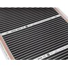 Folia grzewcza na podczerwień MISSION AIR Black Silver PTC 160W/m2 20m2 szer. 100cm + regulator Libra Biały Wi-Fi Zawartość zestawu 1 x łuk prowadzący