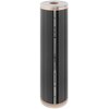 Folia grzewcza na podczerwień MISSION AIR Black Silver PTC 160W-m² 22m² szer. 100cm + regulator Taurus Biały Załączona dokumentacja Instrukcja obsługi w języku polskim