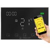 Folia grzewcza na podczerwień MISSION AIR Black Silver PTC 160W/m2 16m² szer. 50cm + regulator Gemini Czarny Wi-Fi Zawartość zestawu Peszel karbowany ochronny o długości 2 m do przewodów zasilających