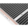 Folia grzewcza pod panele MISSION AIR MAL-160 W/m2 Black Silver 5 m2 (10 m x 50 cm) + regulator Gemini Biały WiFi Zawartość zestawu Taśma montażowa samoprzylepna