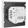 Folia grzewcza na podczerwień MISSION AIR Black Silver PTC 160W-m2 1.5m² szer. 50cm + regulator Leo Biały WiFi Zawartość zestawu 1 x mata grzewcza 300 x 50 cm