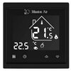 Folia grzewcza pod panele MISSION AIR MAL-160 W/m2 Black Silver 7m2 (14m x 50cm) + regulator Libra Czarny Wi-Fi Gwarancja 24 miesiące na regulator