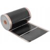 Folia grzewcza na podczerwień MISSION AIR Black Silver PTC 160W/m2 28m² szer. 50cm + regulator Libra Czarny Wi-Fi Gwarancja 24 miesiące na regulator