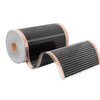 Folia grzewcza pod panele MISSION AIR MAL-160 W/m2 Black Silver 6m2 (12m x 50cm) + regulator Libra Biały Wi-Fi Załączona dokumentacja Instrukcja obsługi w języku polskim