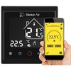 Folia grzewcza na podczerwień MISSION AIR Black Silver PTC 160W/m2 18m² szer. 50cm + regulator Libra Czarny Wi-Fi Załączona dokumentacja Karta gwarancyjna
