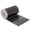 Folia grzewcza pod panele MISSION AIR MAL-160 W/m2 Black Silver 5m2 (10m x 50cm) + regulator Leo Biały Wi-Fi Zawartość zestawu 1 x folia grzewcza 1000 x 50