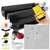 Folia grzewcza pod panele MISSION AIR MAL-160 W/m2 Black Gold 1,5m2 (1,5m x 100cm) + regulator Leo Biały Wi-Fi