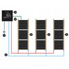 Folia grzewcza na podczerwień MISSION AIR 160 W/m2 Black Gold PTC 30m2 (30m x 100 cm) + regulator Libra Biały Wi-Fi Gwarancja 24 miesiące na regulator