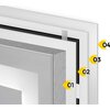 Folia grzewcza na podczerwień MISSION AIR Black Gold PTC 160W/m² (6mb x 100cm) + regulator Libra Czarny WiFi Zawartość zestawu 1 x łuk prowadzący