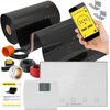 Folia grzewcza na podczerwień MISSION AIR Black Gold PTC 160W/m² (12mb x 50cm) + regulator Gemini Biały WiFi