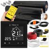 Folia grzewcza na podczerwień MISSION AIR Black Gold PTC 160W/m2 14m² szer. 100cm + regulator Libra Czarny Wi-Fi
