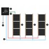Folia grzewcza na podczerwień MISSION AIR 160 W/m2 Black Gold PTC 3m2 (6m x 50 cm) + regulator Libra Czarny Wi-Fi Gwarancja 24 miesiące na regulator