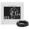 Mata grzewcza pod płytki MISSION AIR MA-160W/m² 16 m² (32mb x 50cm) + regulator Libra Biały WiFi Załączona dokumentacja Instrukcja obsługi w języku polskim