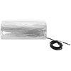 Mata grzewcza pod panele MISSION AIR MAL-160 W/m2 10m2 (20mb x 50cm) + regulator Leo Czarny WiFi Zawartość zestawu Peszel karbowany ochronny o długości 2 m do przewodów zasilających