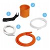 Mata grzewcza pod panele MISSION AIR MAL-160W/m² 6m² (12mb x 50cm) + regulator Leo Biały WiFi Długość maty [m] 12