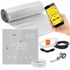 Mata grzewcza pod panele MISSION AIR MAL-160W/m² 6m² (12mb x 50cm) + regulator Leo Biały WiFi