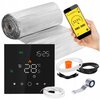 Mata grzewcza pod panele MISSION AIR PTC MAL-160W/m2 7m² (14mb x 50cm) + regulator Leo Czarny WiFi