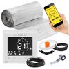 Mata grzewcza pod panele MISSION AIR PTC MAL-160W/m2 4.5m² (9mb x 50cm) + regulator Libra Biały WiFi