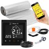 Mata grzewcza pod panele MISSION AIR MAL-160W/m² 4.5m² (9mb x 50cm) + regulator Libra Czarny WiFi