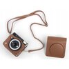 Pokrowiec LOVEINSTANT do FujiFilm Instax Square SQ40 Brązowy Materiał wodoodporny Nie