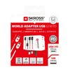 Adapter podróżny SKROSS MUV USB AC65PD 1.302976 Kolor Biały